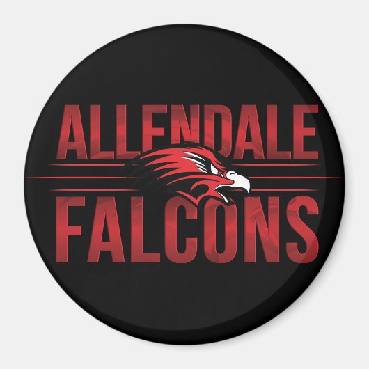 Aimant Allendale Falcons #2 (Devant)