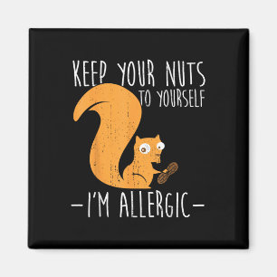 Aimant Allergie Aux Noix I Écureuil Alimentation Allergie