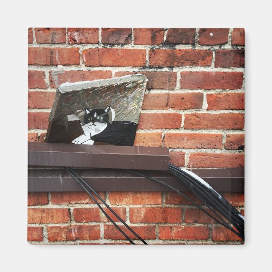 Aimant alley cat art (Devant)