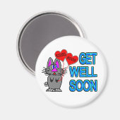 Aimant Allez-y bientôt (Recto/Verso)