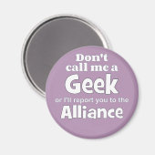 Aimant Alliance geek wf (Recto/Verso)