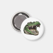 Aimant Alligator, Crocodile, Reptile (Recto/Verso)