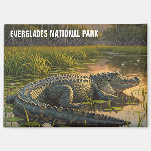 Aimant Alligator dans le Parc national des Everglades