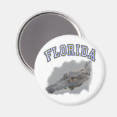 Aimant Alligator de Floride (Recto/Verso)