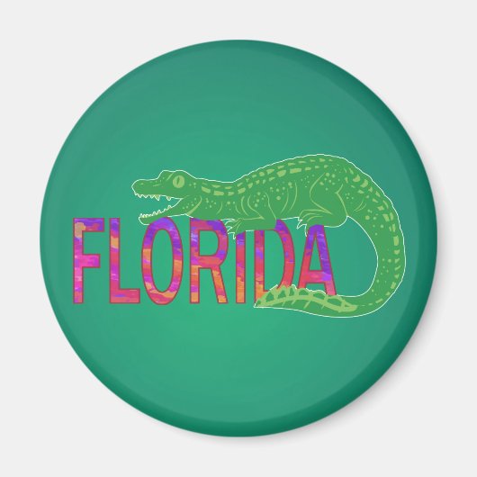 Aimant Alligator de Floride (Devant)