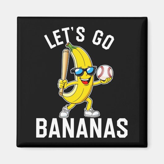 Aimant Allons banane manche longue (Devant)