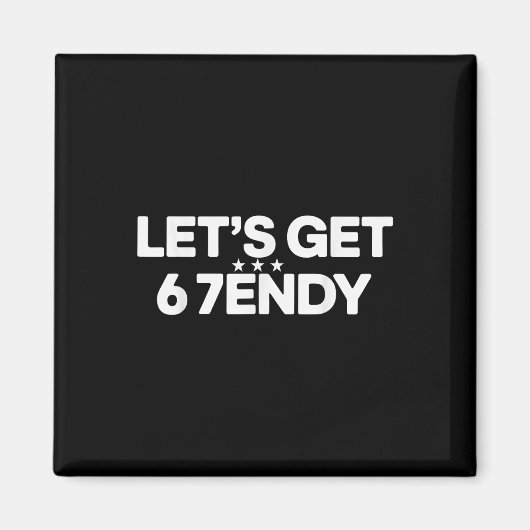 Aimant Allons Envoyer Sendy 67 Six Sept Memes (Devant)