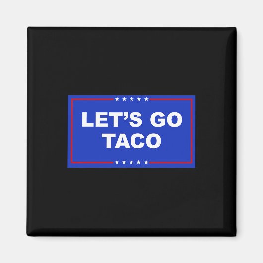 Aimant Allons Taco Chemise Allons Taco (Devant)