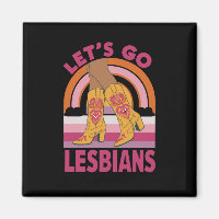 Allons-y Lesbiennes Mois de la fierté LGBTQ Cowgir