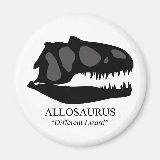 Aimant Allosaurus (Devant)