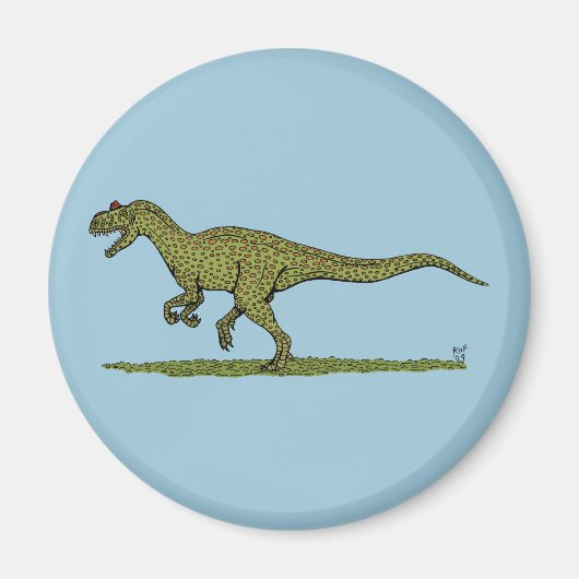 Aimant Allosaurus de Dinosaure Jurassique (Devant)