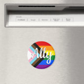 Aimant Ally | Indicateur de progression de la fierté (In Situ (Lave-vaisselle))