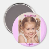 Aimant Allysa a besoin d'anges (Recto/Verso)