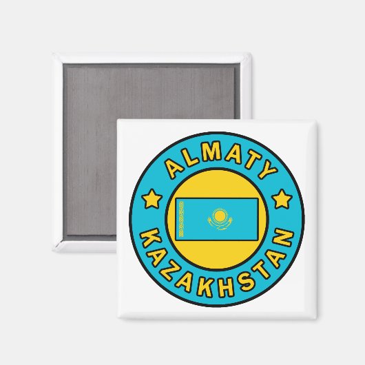 Aimant Almaty Kazakhstan (Recto/Verso)
