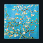 Aimant Almond Blossom Vincent van Gogh<br><div class="desc">De belles amandes fleurissent sur l'amandier par Vincent van Gogh.</div>
