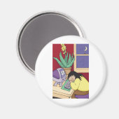 Aimant Aloe Vera (Recto/Verso)