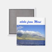 Aimant Aloha de Maui (Recto/Verso)