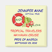 Aimant Aloha Groupe Famille sur mesure Aloha (Devant)