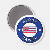 Aimant Aloha Hawaii (Recto/Verso)