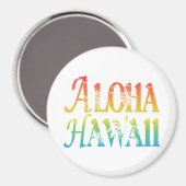 Aimant Aloha Hawaii (Recto/Verso)