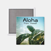 Aimant Aloha Hawaii (Recto/Verso)