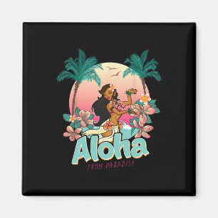 Aimant Aloha Hawaii Paradis hawaïen Vacances à la plage