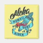 Aimant Aloha Hawaii Surf Rider Thunder_Cove (Devant)