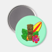 Aimant Aloha Hawaii Surfer (Recto/Verso)