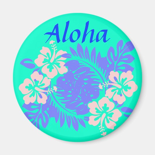 Aimant Aloha hibiscus (Devant)