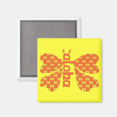 Aimant Aloha Papillon magnétique (Recto/Verso)