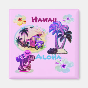 Aimant Aloha Style Hawaïen