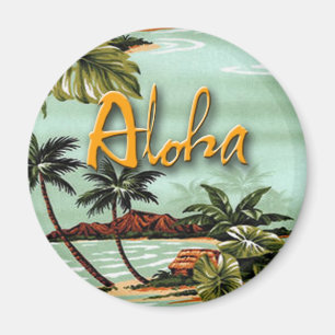Aimant Aloha Tropical
