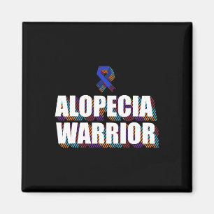 Aimant Alopecia Sensibilisation Perte de cheveux Guerrier