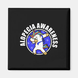 Aimant Alopecia Sensibilisation Perte de cheveux Guerrier