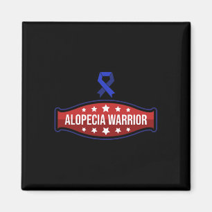 Aimant Alopecia Sensibilisation Perte de cheveux Guerrier