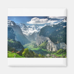 Aimant Alpes impressionnants de la Suisse