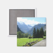 Aimant Alpes suisses (Recto/Verso)