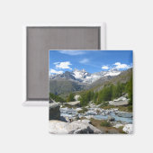 Aimant Alpes suisses (Recto/Verso)