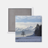 Aimant Alpes suisses (Recto/Verso)