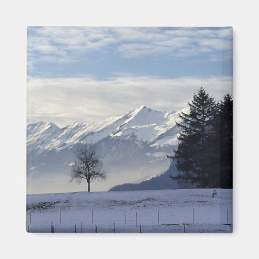 Aimant Alpes suisses (Devant)