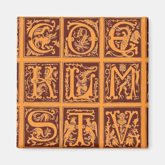 Aimant Alphabet (Devant)