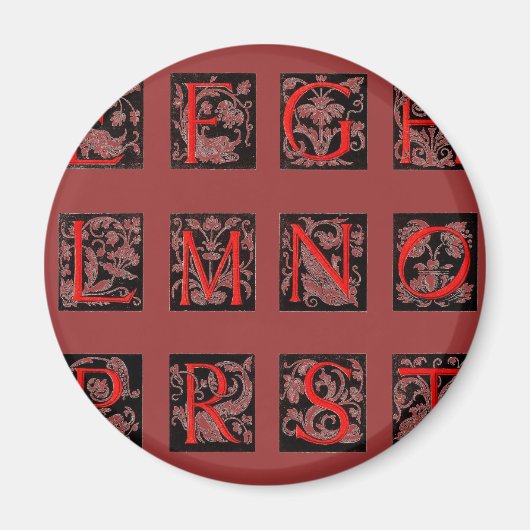 Aimant Alphabet (Devant)