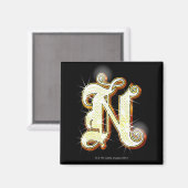 Aimant Alphabet à bille N (Recto/Verso)