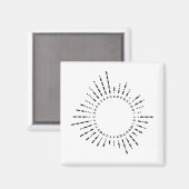 Aimant Alphabet Code Morse (Recto/Verso)