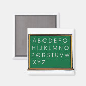 Aimant Alphabet de tableau noir (Recto/Verso)