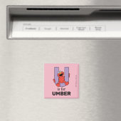 Aimant Alphabet d'Elmo | U Violet (In Situ (Lave-vaisselle))