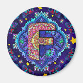 Aimant Alphabet F (Devant)