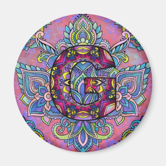 Aimant Alphabet G (Devant)