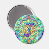 Aimant Alphabet J (Recto/Verso)