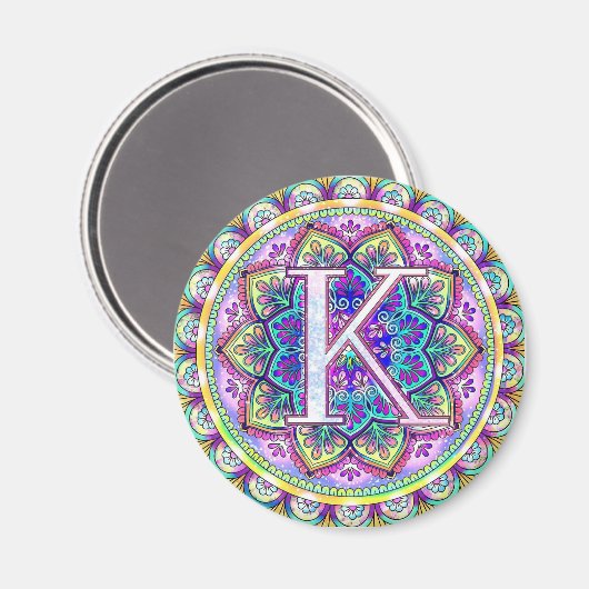 Aimant Alphabet K (Recto/Verso)